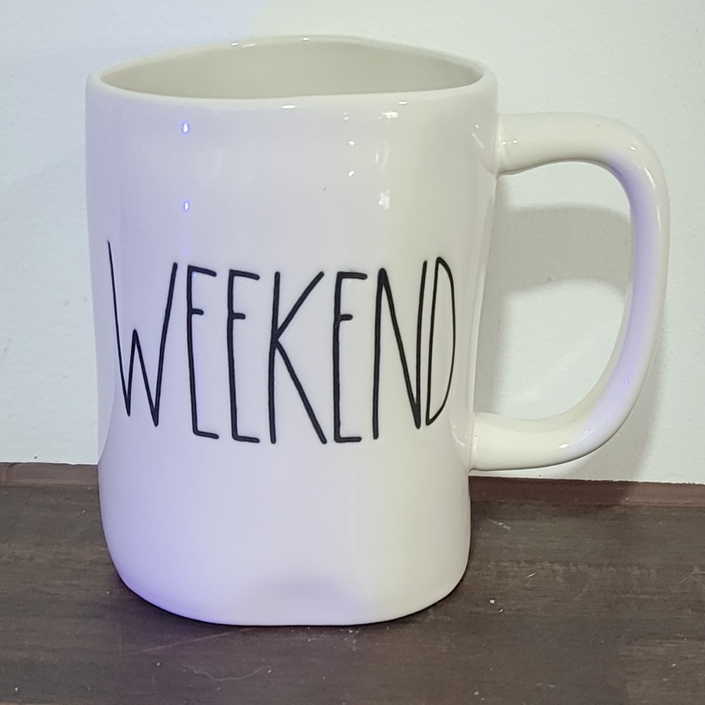 *USED* Rae Dunn Weekend Mug